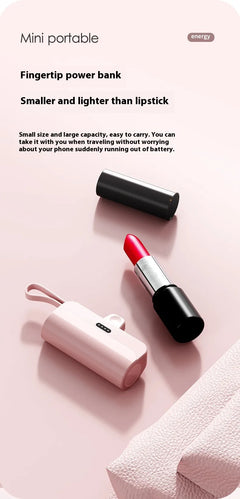 Portable Capsule Power Bank