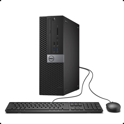 Dell Optiplex 3040 Desktop Computer PC Intel Quad-Core i5 512GB SSD Storage 16GB DDR3 RAM Windows 10 Pro DVD WiFi New 24in Monitor Wireless Keyboard and Mouse (Renewed)