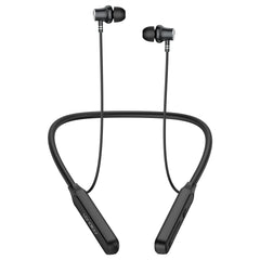 LANDIBO Wireless Earbuds Neckband，V5.2 with Microphone 35 Hours Playtime in-Ear Neckband Bluetooth Earbuds，IPX7 sweatproof deep bass is Used for Music Phone Sports. (Black)