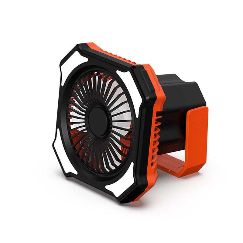 Portable Camping Fan and Lantern with Power Bank