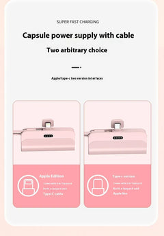 Portable Capsule Power Bank