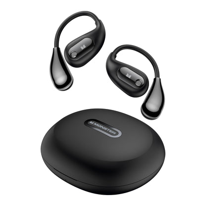 Monster Open Ear AC210 Headphones Bluetooth 5.4 Earphones Stereo Sound Wireless Headphones 30 Hours Playback Type-C Charging IPX5 Waterproof Open Ear EarbudsBack