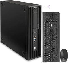 HP Z240 SFF Computer Desktop PC Intel Core i5-7500 3.40GHz Processor 16GB DDR4 Ram 1TB SSD WiFi | Bluetooth Wireless Keyboard & Mouse HDMI Windows 10 Pro (Renewed)