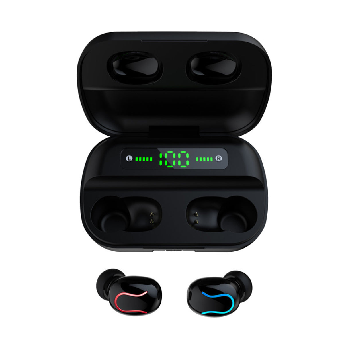 True Twin Ear pods With Portable Power bank &amp; Charger