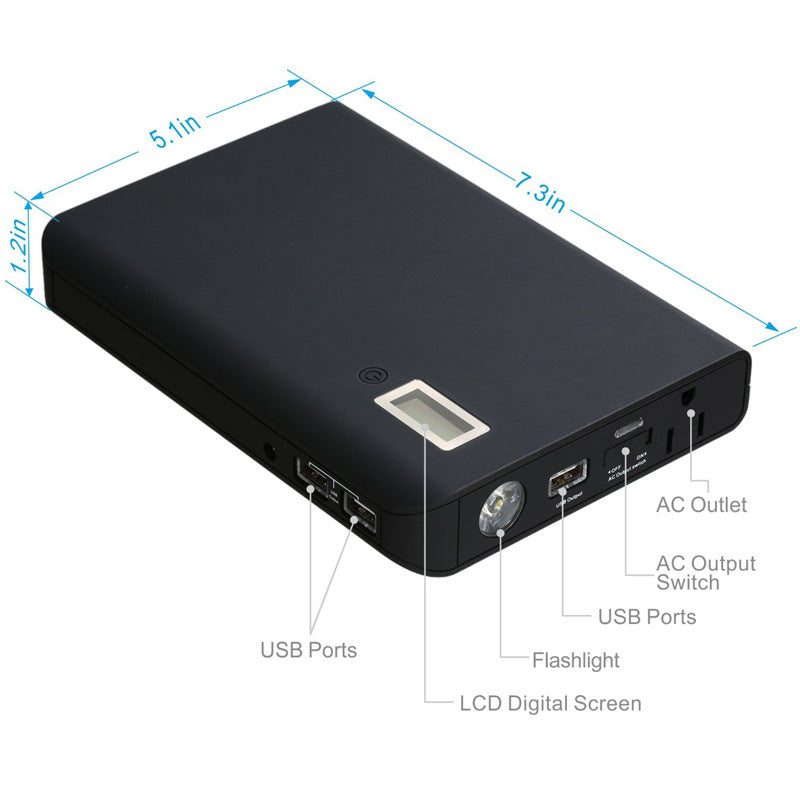 Laptop Power Bank with Plug and UPS Function