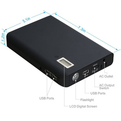 Laptop Power Bank with Plug and UPS Function